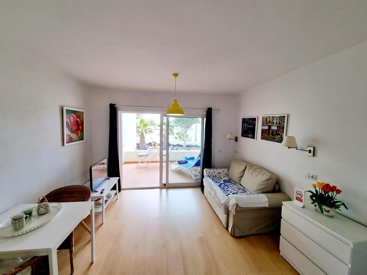 Apartamento Eduardo A Primera Linea Del Mar Коста-Тегисе Экстерьер фото