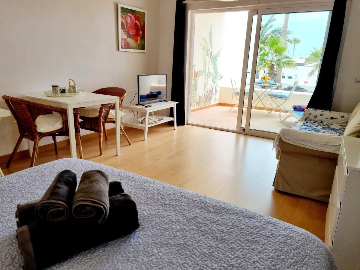 Apartamento Eduardo A Primera Linea Del Mar Коста-Тегисе Экстерьер фото