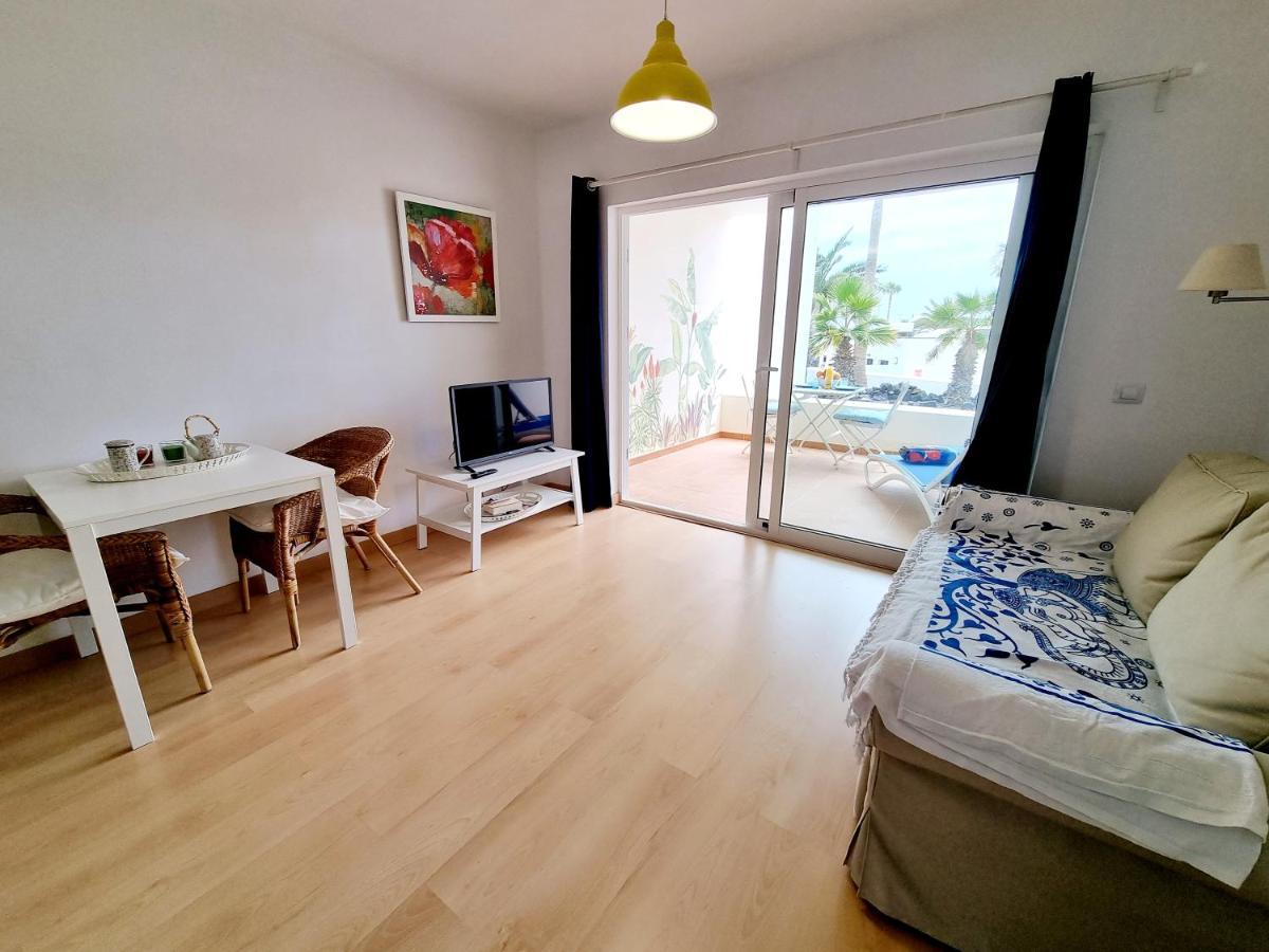 Apartamento Eduardo A Primera Linea Del Mar Коста-Тегисе Экстерьер фото