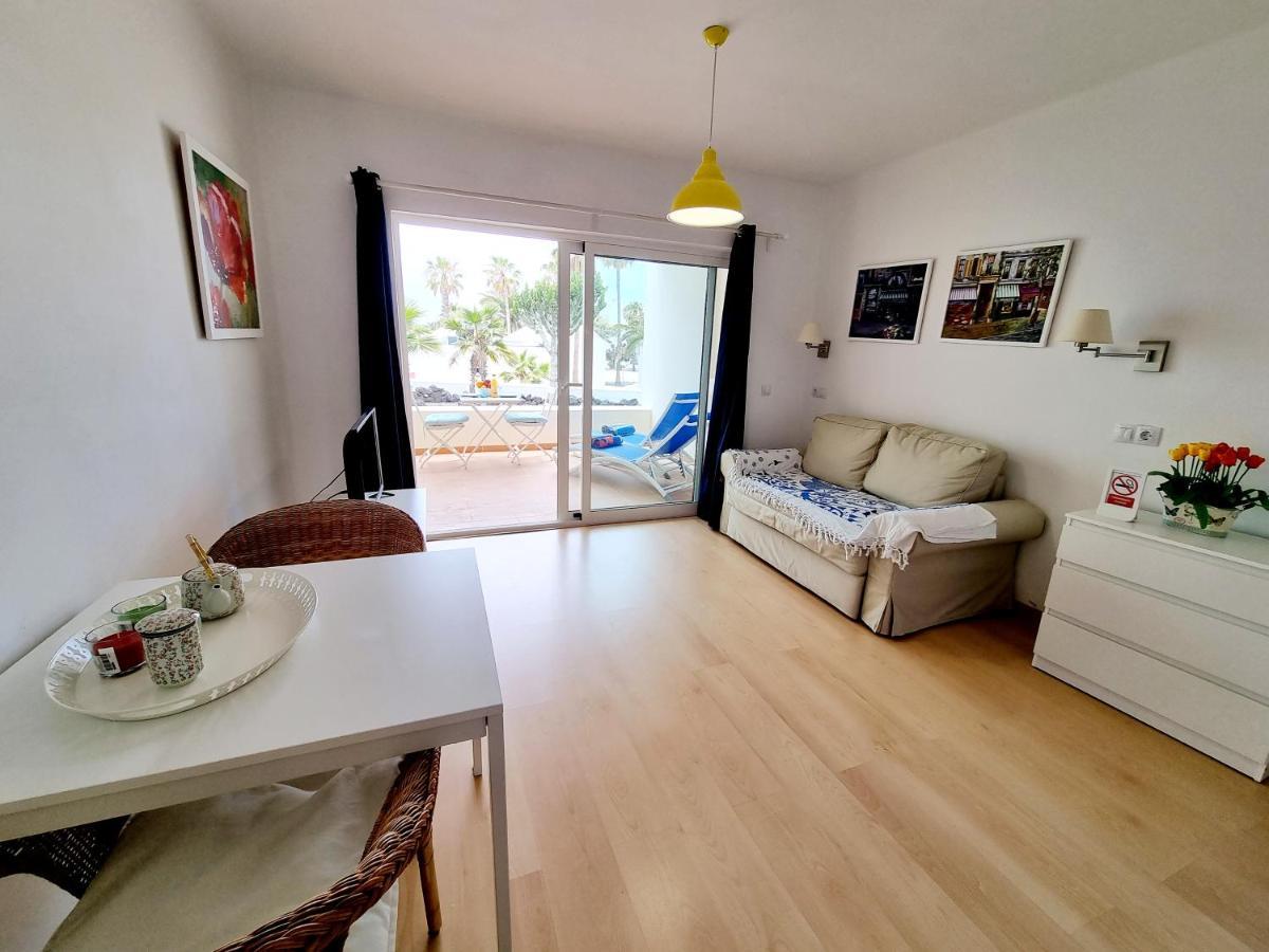 Apartamento Eduardo A Primera Linea Del Mar Коста-Тегисе Экстерьер фото